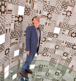 Decoratieve wanden overweldigen (Emilceramica)