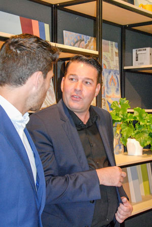 Directeur Rick Worst ontving veel klanten