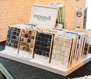 Een van de vele bijzondere displays van Mosavit