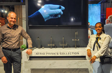 Fartun Ahmed licht met Robbert Paymans serie Atrio van Grohe toe
