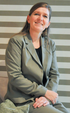 Commercieel manager Mirjam Rosman als gastvrouw