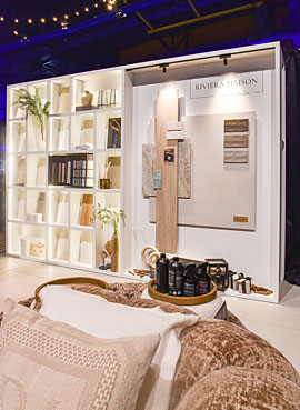 Woondesign met tegels bij Riviera Maison